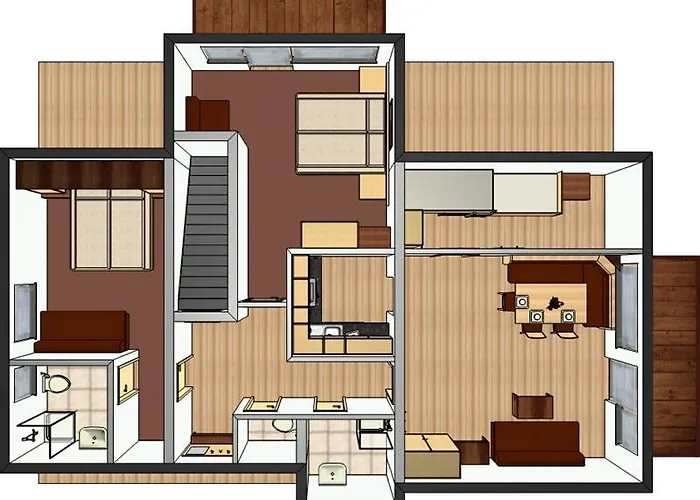 Haus Brunnacker Apartman *